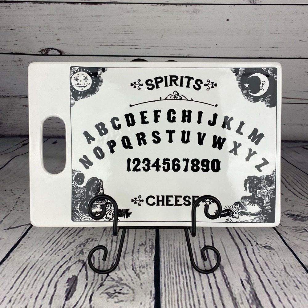 Magenta Ouija Spirits Ceramic Cheese Platter